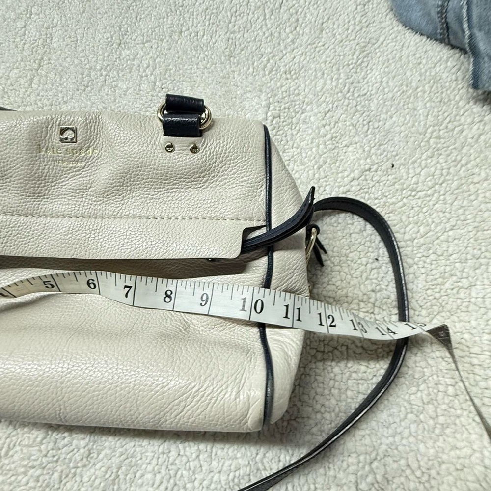 Kate Spade Ivory and Black Satchel - Picture 7 of 8